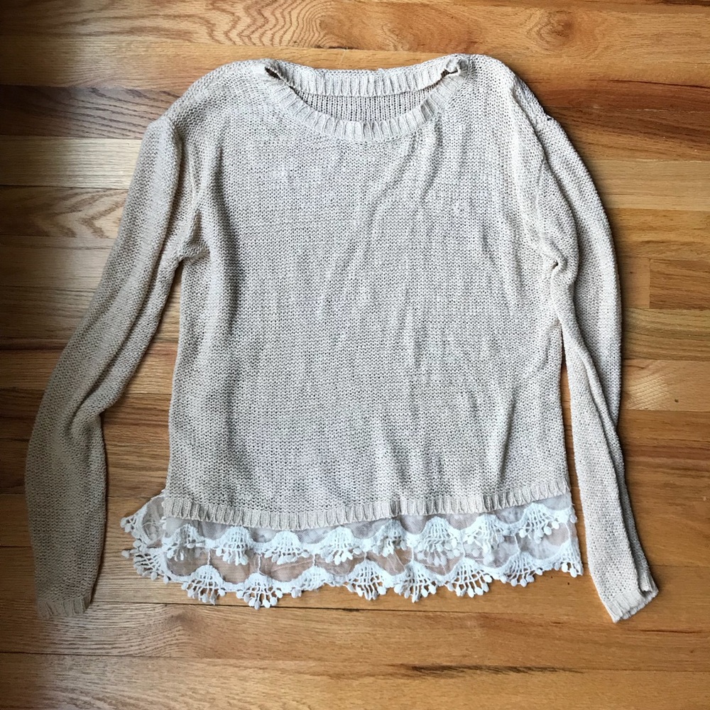 Urban Day sweater with fringe
